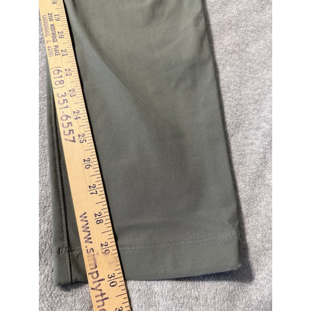 Lot 2 Lululemon ABC Slim Fit Trousers Mens 32x30 Warpstreme Green Blue LM5A04S - Picture 12 of 12